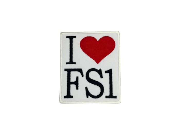 I Love FS1 Yamaha emblem - Patch Mærke