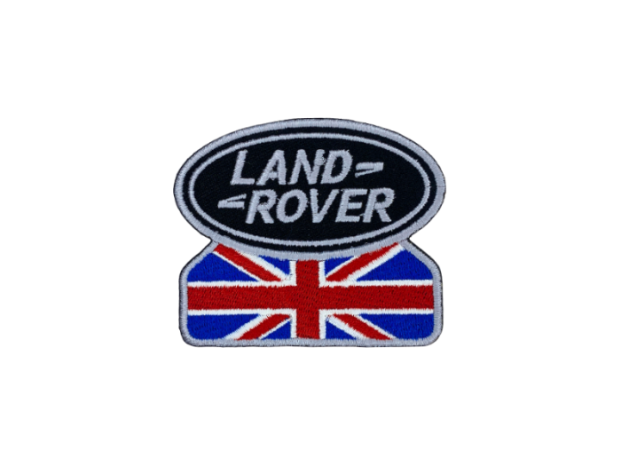 Land Rover med flag logo Emblem - Patch Mærke