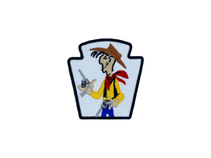Lucky Luke Emblem Skjold - Patch Mærke