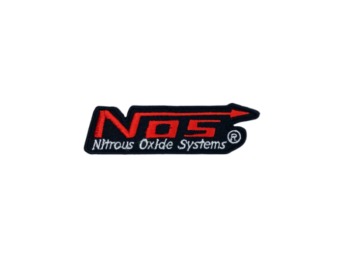 NOS Nitrous Oxide Systems Emblem - Patch Mærke