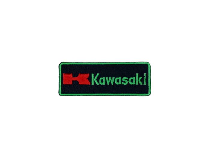 Kawasaki 9cm logo Emblem - Patch Mærke