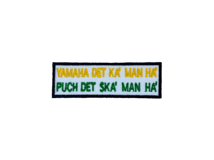 Yamaha det ka´ man ha Puch det ska´ man ha Emblem - Patch Mærke