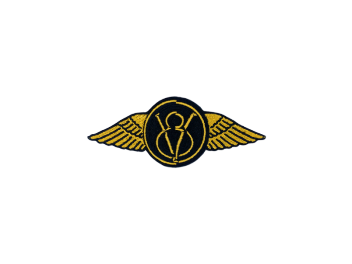 Boss Hoss Vinge 11cm Emblem - Patch Mærke