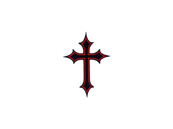 Kors Symbol Emblem - Patch Mærke