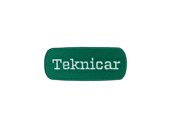 Teknicar logo  Emblem 9cm - Patch Mærke