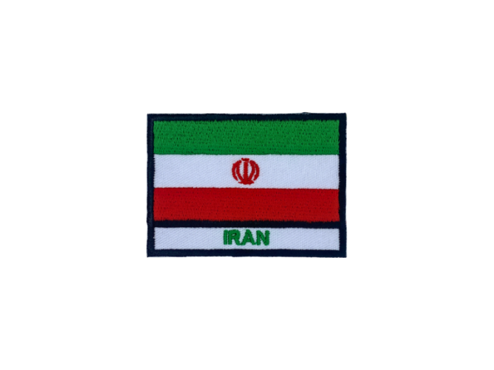 Iraq Flag med Navn 7x5cm - Patch Mærke