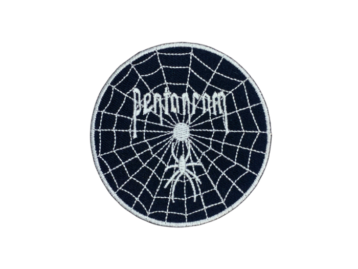Pentagram Musik Band Logo Emblem - Patch Mærke