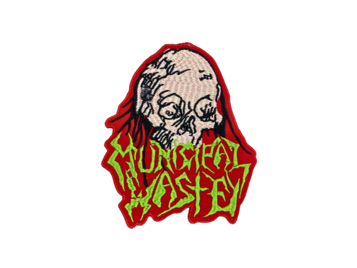 Munincipal Waste Musik Band Logo - Patch Mærke