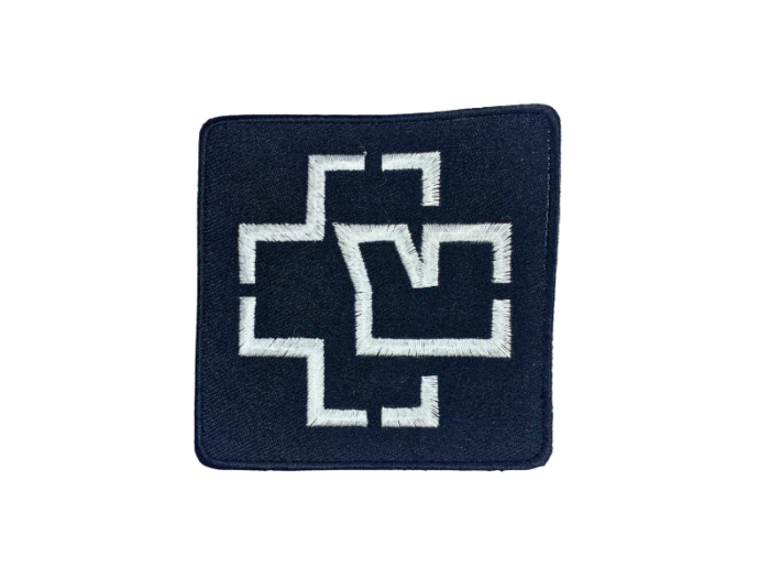 Rammstein Musik Band Logo Emblem - Patch Mærke
