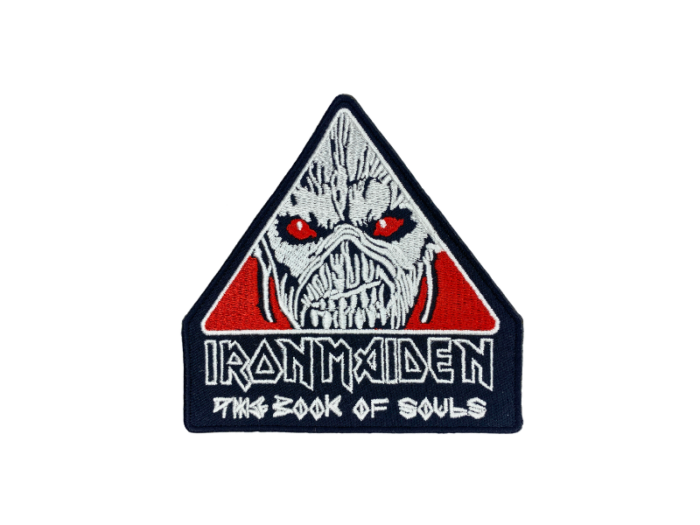 Iron Maiden The Book Of Souls - Musik Band Logo Emblem - Patch Mærke