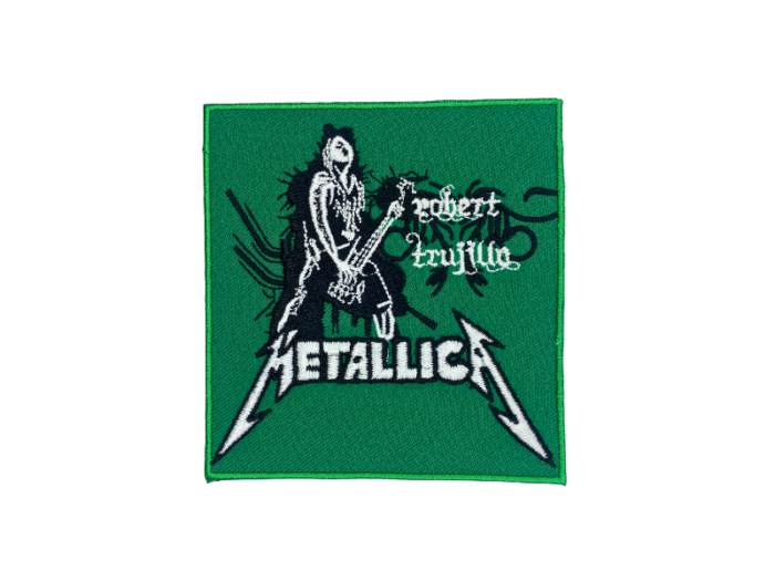 Metallica Robert Trujillo - Musik Band Logo Emblem - Patch Mærke