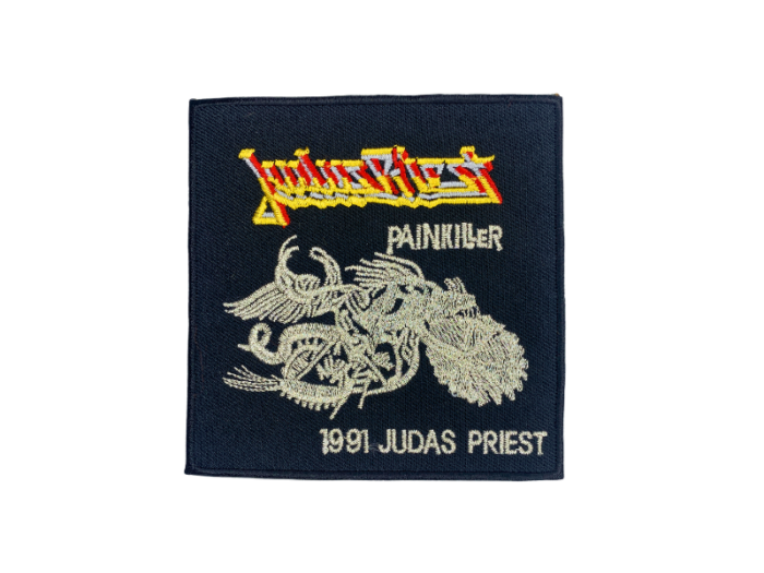 Judas Priest Painkiller - Musik Band Logo Emblem - Patch Mærke