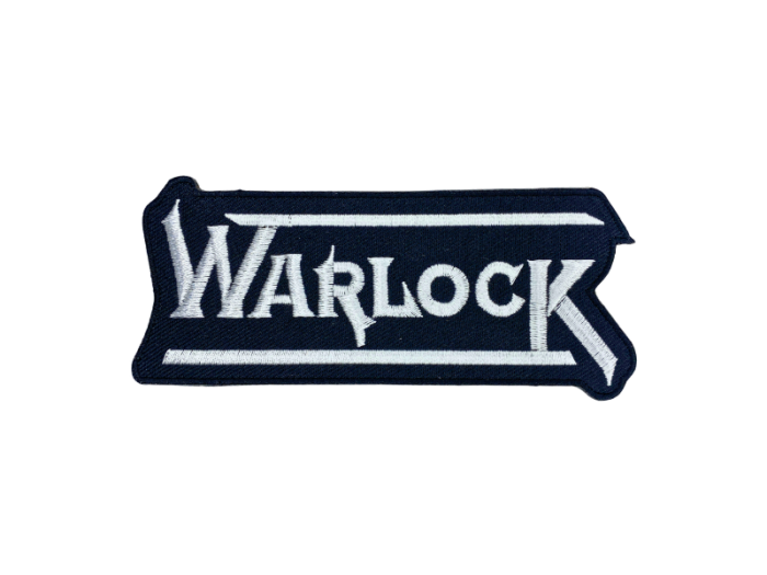Warlock - Musik Band Logo - Patch Mærke