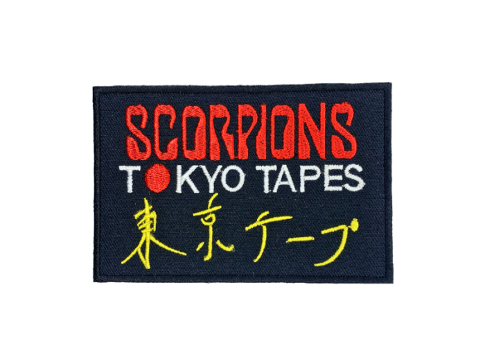 Scorpions Tokyo Tape - Musik Band Logo Emblem - Patch Mærke