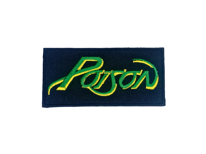 Poison - Musik Band Logo Emblem - Patch Mærke