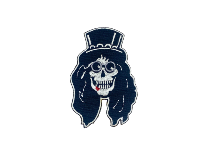 Guns N' Roses Saul Hudson (Slash) Skullhead - Musik Band - Patch Mærke