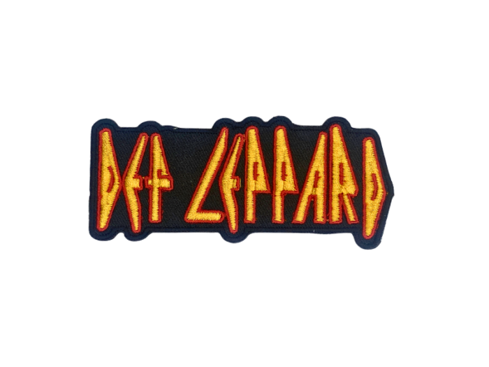 Def Leppard - Music Band Logo Emblem - Patch Mærke