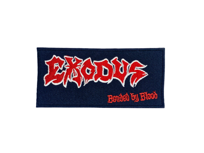 Exodus Bonded By Blood - Musik Band Logo Emblem - Patch Mærke