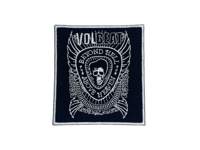 Volbeat Beyond Hell Above Heaven - Musik Band Logo Emblem - Patch Mærke