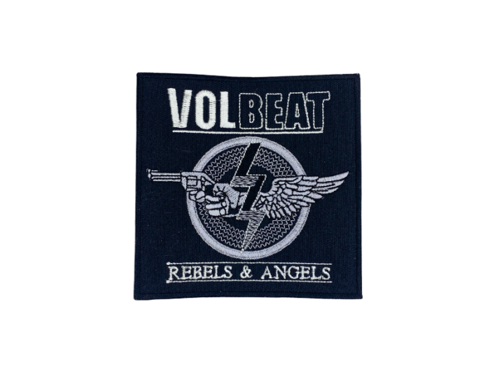 Volbeat Rebels And Angels - Musik Band Logo Emblem - Patch Mærke