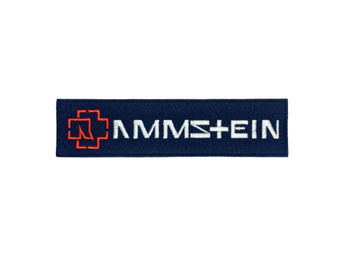 Rammstein - Musik Band Logo Emblem - Patch Mærke