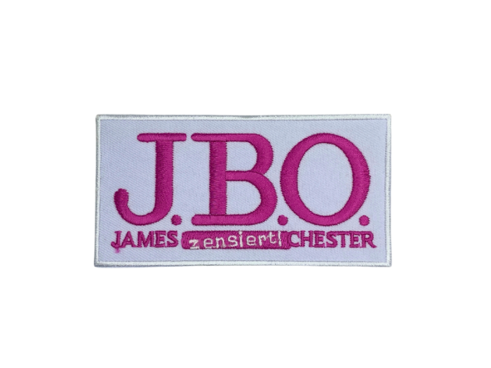 J.B.O. Band James Chester - Musik Band Logo Emblem - Patch Mærke