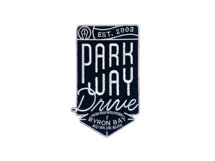 Parkway Drive Byron Bay Est.2003 - Musik Band Logo Emblem - Patch Mærke