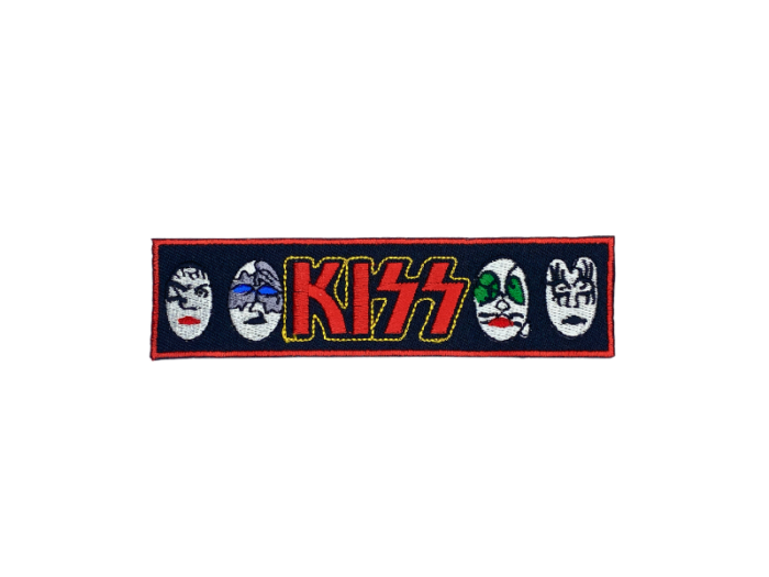 Kiss - Musik Band Logo Emblem - Patch Mærke