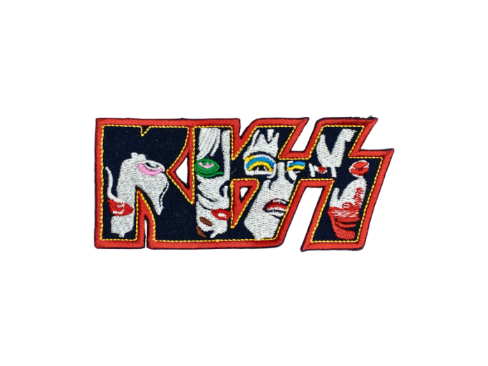 Kiss - Musik Band Logo - Patch Mærke