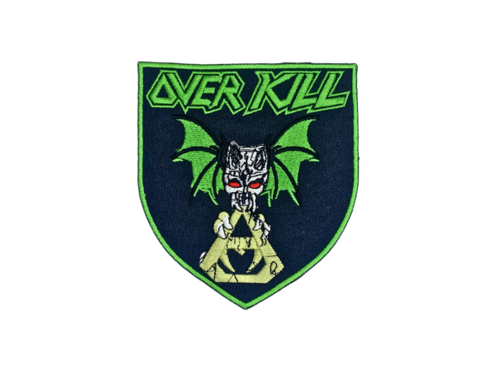Overkill - Musik Band Logo Emblem - Patch Mærke