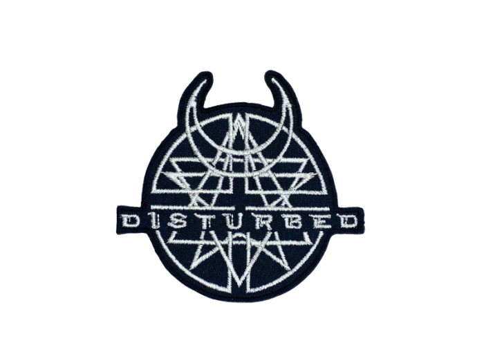 Disturbed - Musik Band Logo Emblem - Patch Mærke