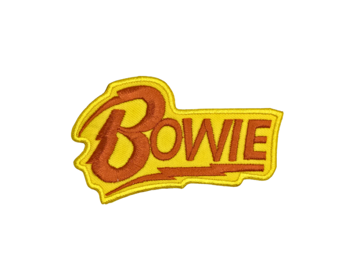 David Bowie - Musik Band Logo - Patch Mærke