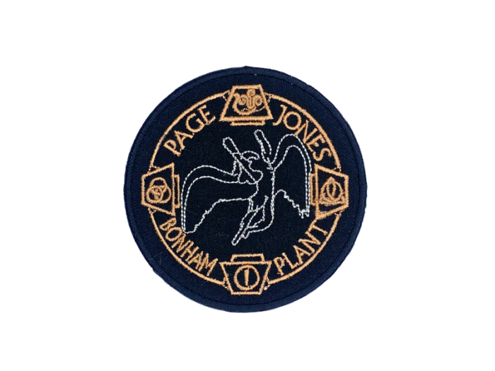 Page Jones Bonham Plants - Musik Band Logo Emblem - Patch Mærke