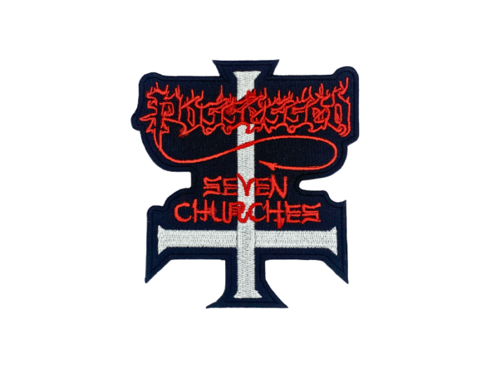 Possessed Seven Churches - Musik Band Logo Emblem - Patch Mærke