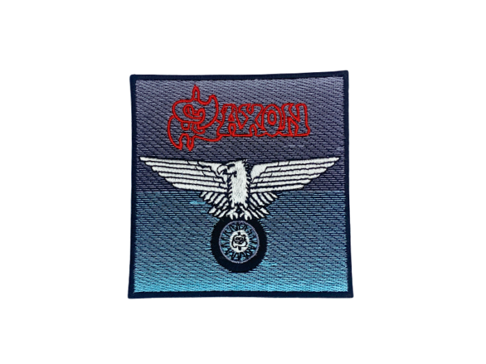 Saxon - Musik Band Logo Emblem - Patch Mærke