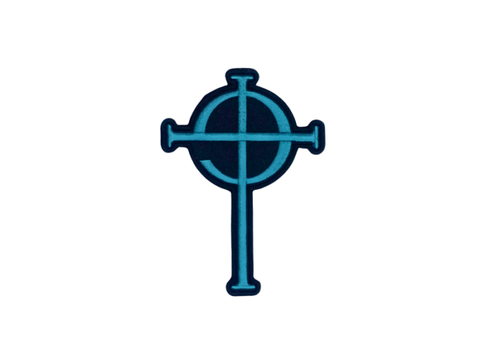 Ghost Circle Cross - Musik Band Logo - Patch Mærke