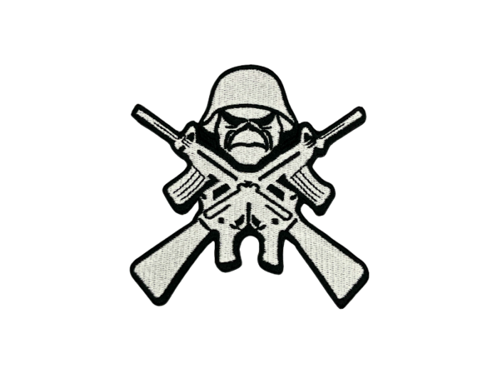 Iron Maiden Guns - Musik Band Logo - Patch Mærke