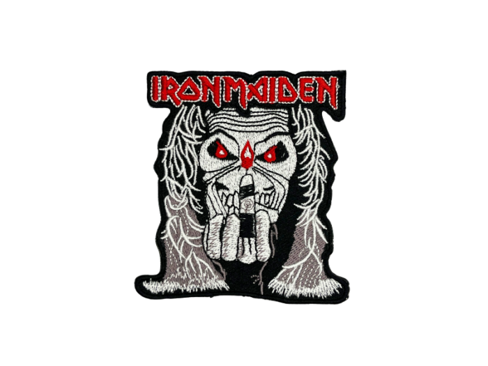 Iron Maiden - Musik Band Logo Emblem - Patch Mærke