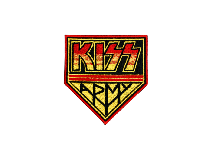 KISS Army - Musik Band Logo Emblem - Patch Mærke