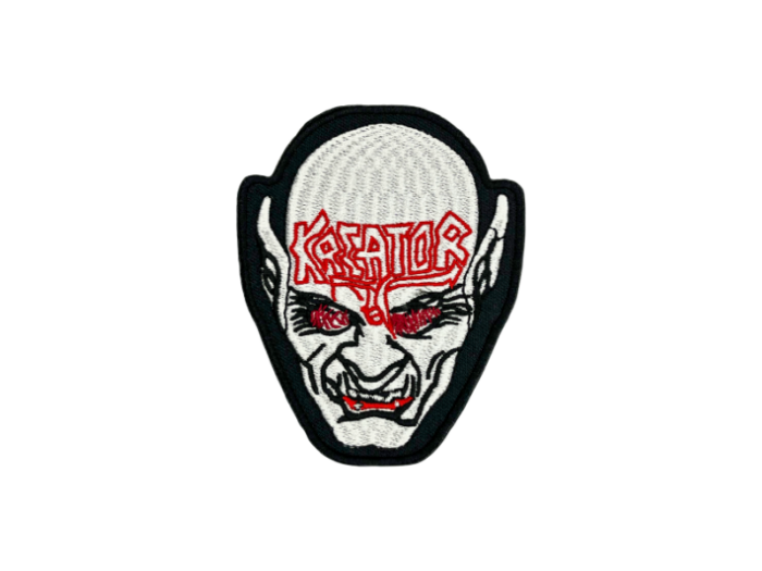 Kreator Face - Musik Band Logo Emblem - Patch Mærke