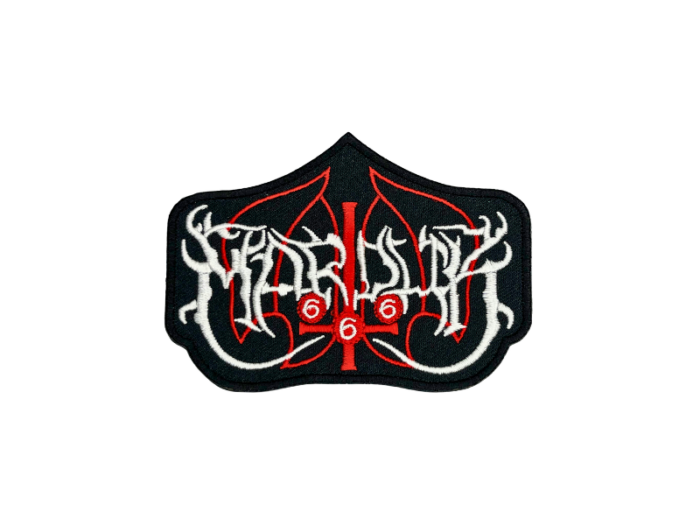 Marduk 666 - Musik Band Logo Emblem - Patch Mærke