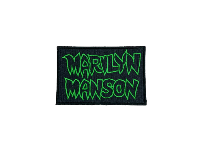 Marilyn Manson - Musik Band Logo Emblem - Patch Mærke