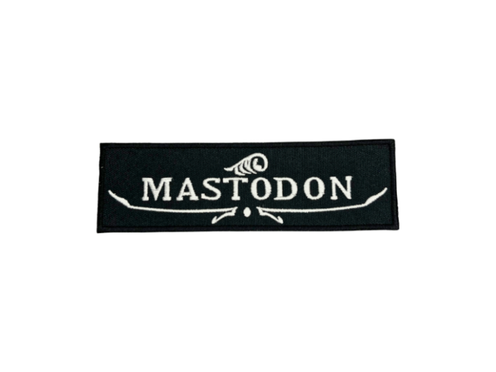 Mastodon - Musik Band Logo Emblem - Patch Mærke