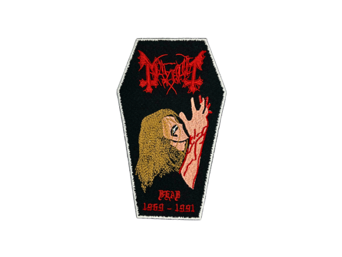 Mayhem Dead 1969-1991  - Musik Band Logo Emblem - Patch Mærke