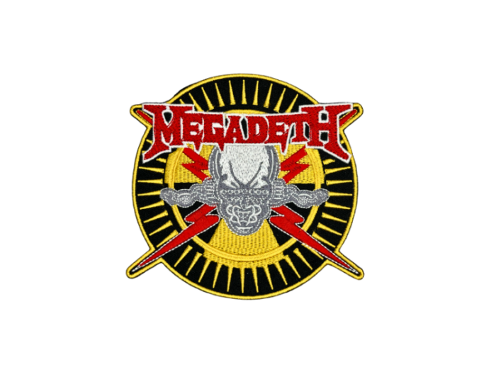 Megadeth - Musik Band Logo Emblem - Patch Mærke