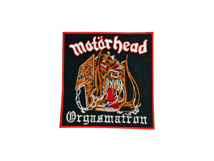 Motörhead Orgasmatron - Musik Band Logo Emblem - Patch Mærke