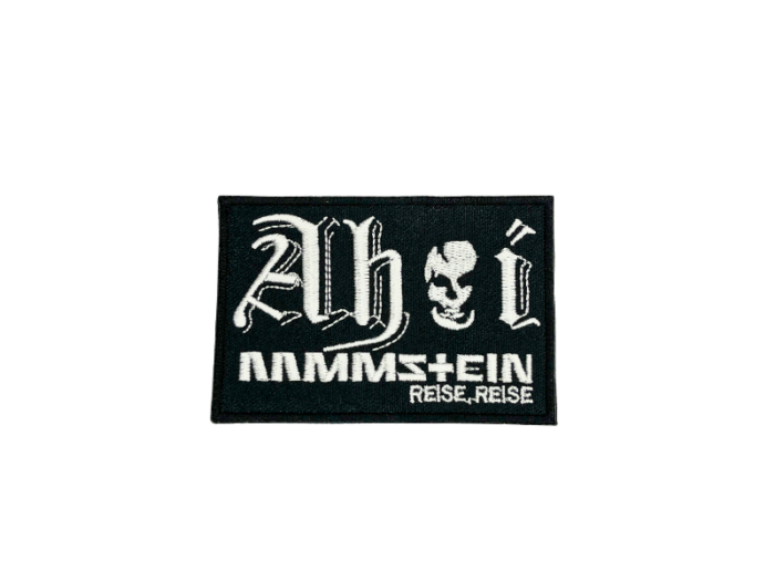 Rammstein Reise Reise - Musik Band Logo Emblem - Patch Mærke