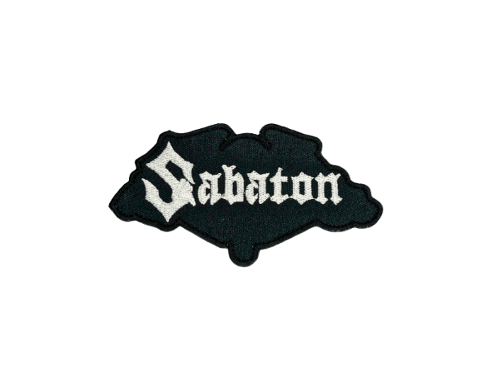 Sabaton - Musik Band Logo Emblem - Patch Mærke