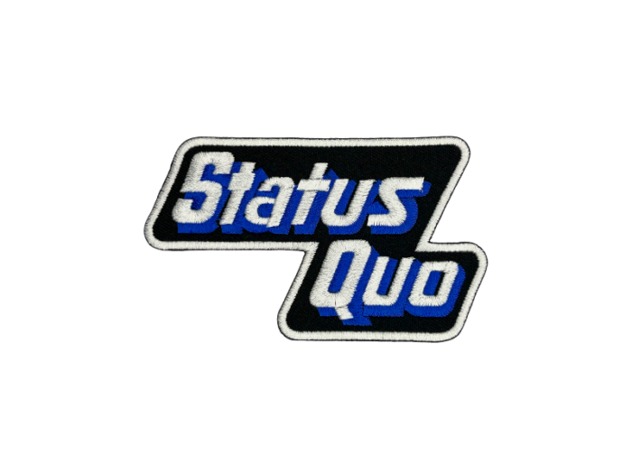 Status Quo - Musik Band Logo Emblem - Patch Mærke