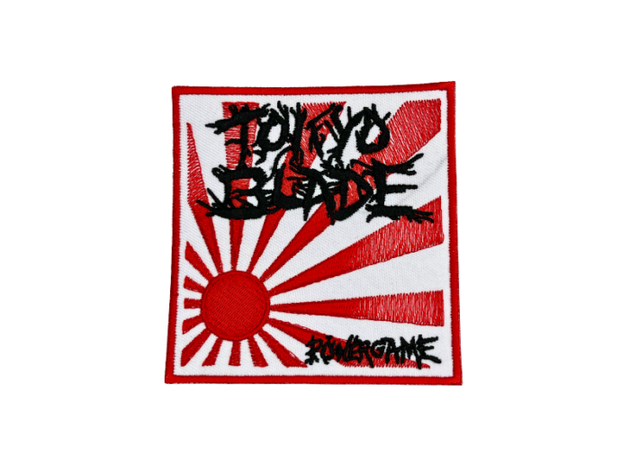 Tokyo Blade Power Game - Musik Band Logo Emblem - Patch Mærke